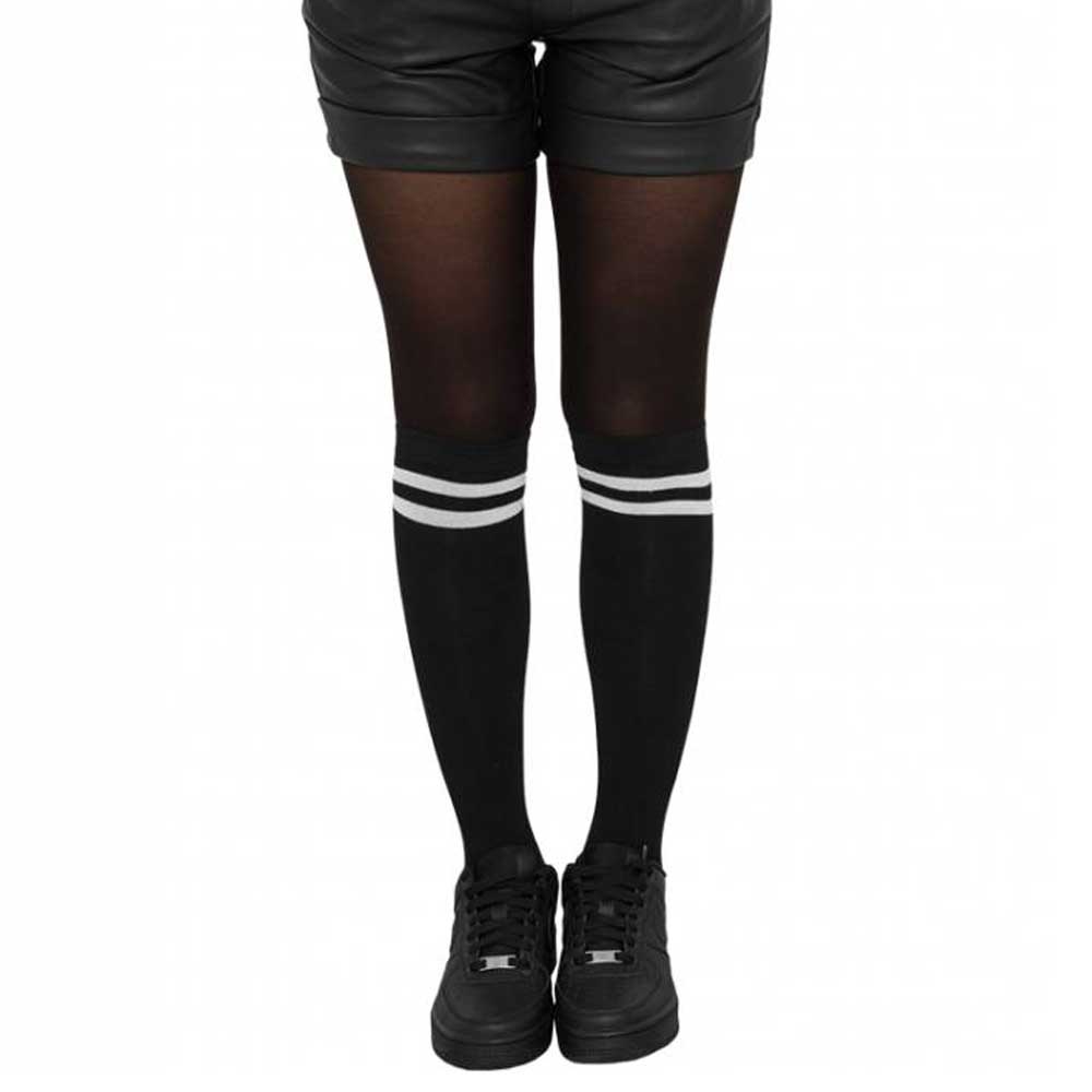 Urban Classics - College Chaussettes longues - Noir